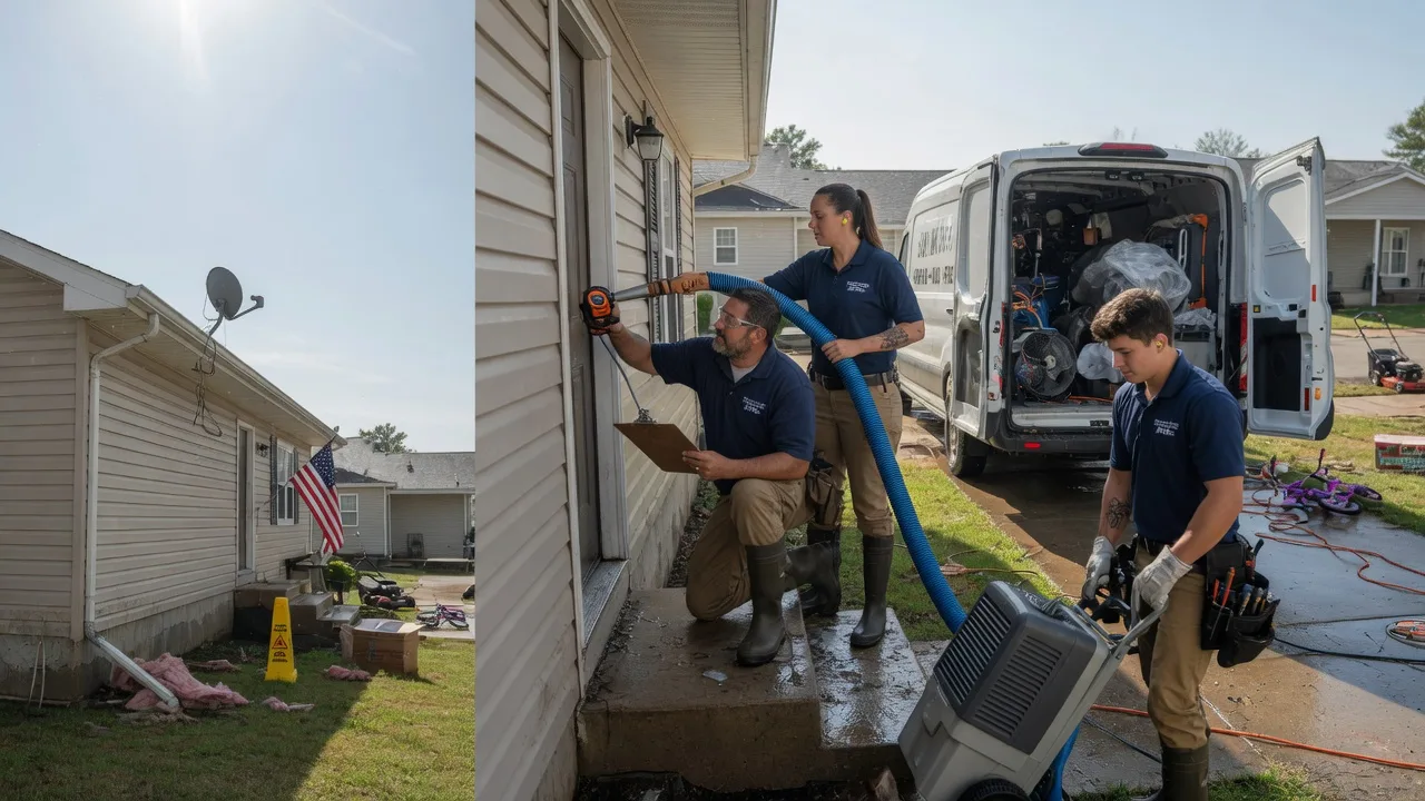 Ceiling Water Damage Restoration in Mcleansville, NC near me